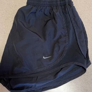 Nike all black shorts